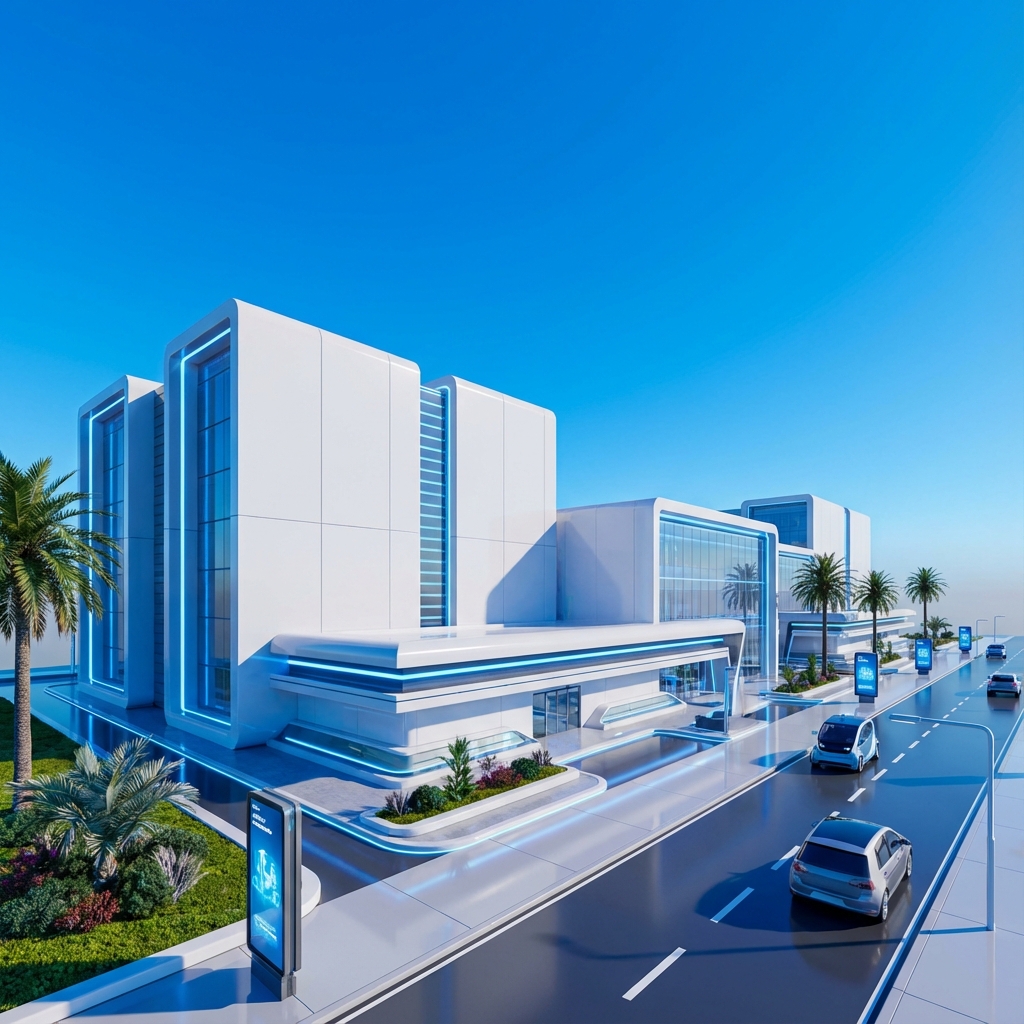 Datacenter campus exterior