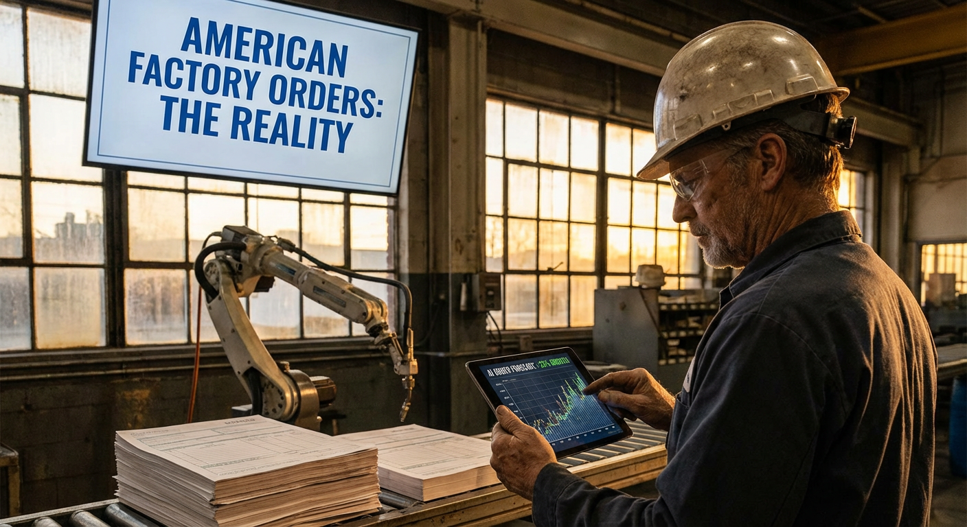 La Realtà degli Ordini di Fabbrica Americani: Perché l’Intelligenza Artificiale è il Catalizzatore della Crescita Economica che Manca