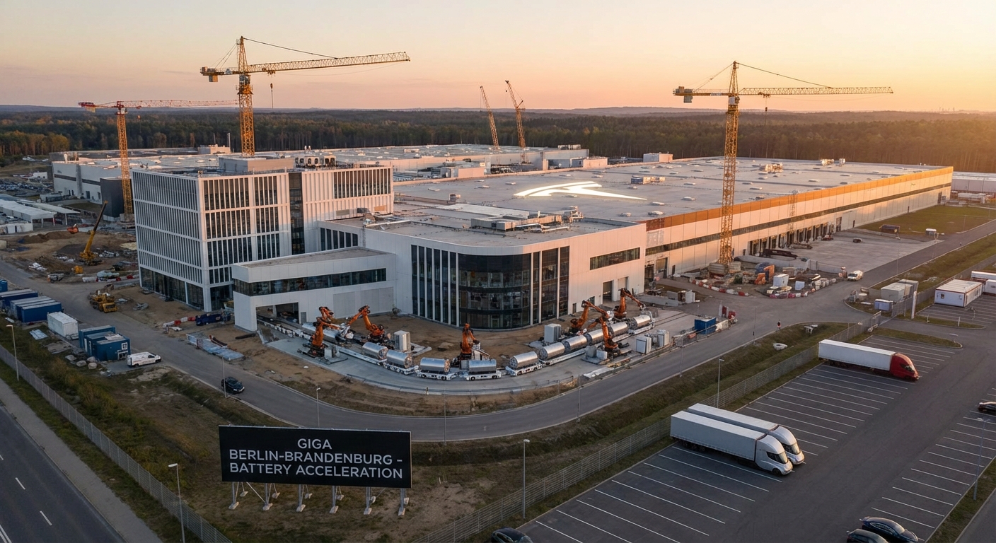 L’Espansione Strategica di Tesla nelle Batterie: Segnale Chiaro del Futuro dell’Intelligenza Artificiale e delle Gigafabbriche