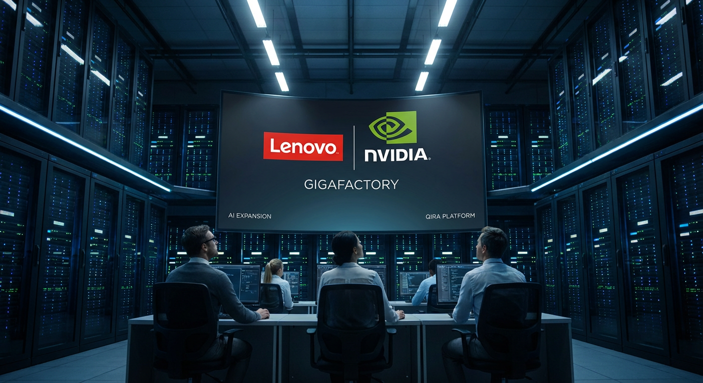 L'Alleanza Lenovo-Nvidia Segna l'Inizio di una Nuova Era per le AI Gigafactory