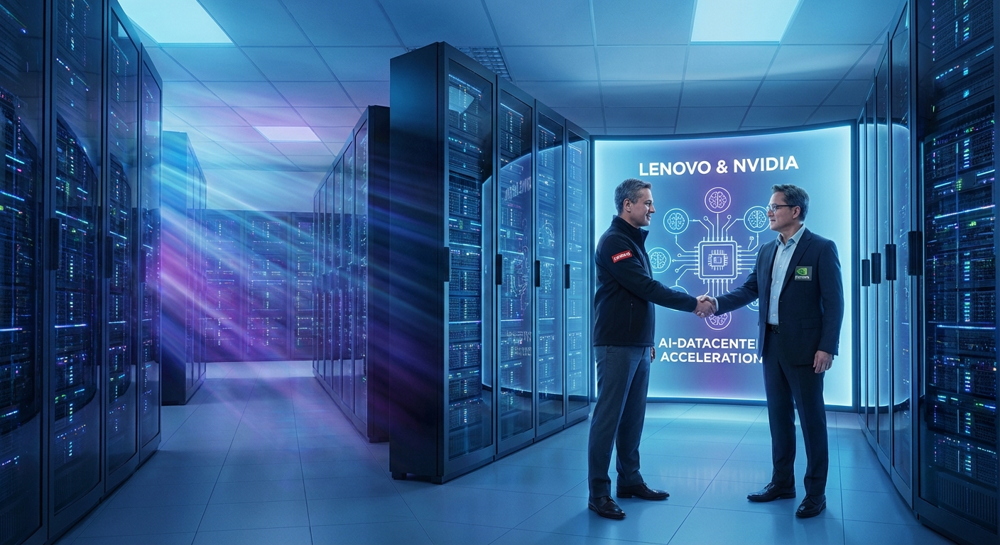 Lenovo e Nvidia: L'Alleanza Strategica che Accelera la Rivoluzione delle AI Gigafactories